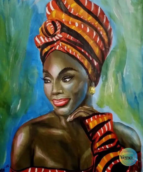 Lady II 50 x 70 cm / Acrylic / Unframed, shipped in a roll