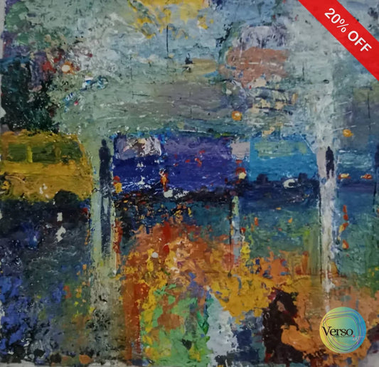 Lagos 11 x 11 cm / Oil / Unframed, shipped in roll