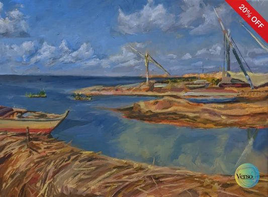 Lake Brullus 40 x 30 cm / Oil / Unframed, shipped in roll