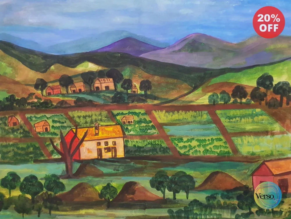 Landscape II 30 x 22 cm / Watercolor / Unframed, shipped in a roll