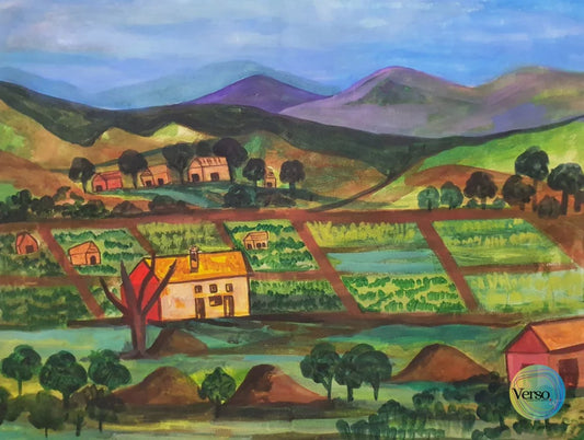 Landscape II 30 x 22 cm / Watercolor / Unframed, shipped in a roll