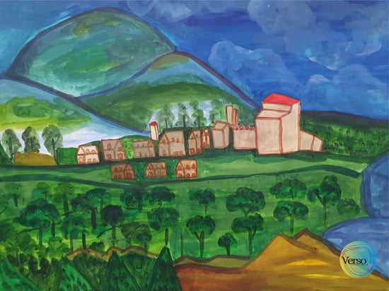 Landscape III 30 x 22 cm / Watercolor / Unframed, shipped in a roll