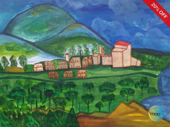 Landscape III 30 x 22 cm / Watercolor / Unframed, shipped in a roll