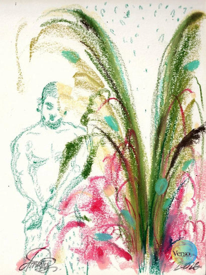 Let Them Be - 14 x 19 cm / Pastel / Unframed, shipped in a roll