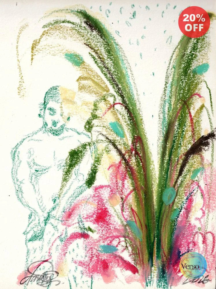 Let Them Be - 14 x 19 cm / Pastel / Unframed, shipped in a roll