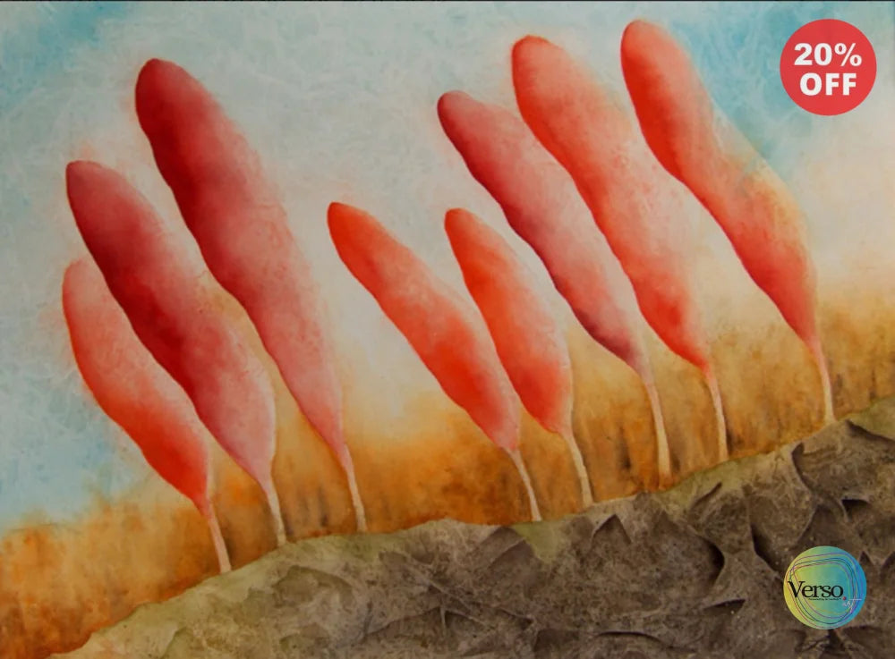Life in motion 61 x 47 cm / Watercolor / Unframed, shipped in roll
