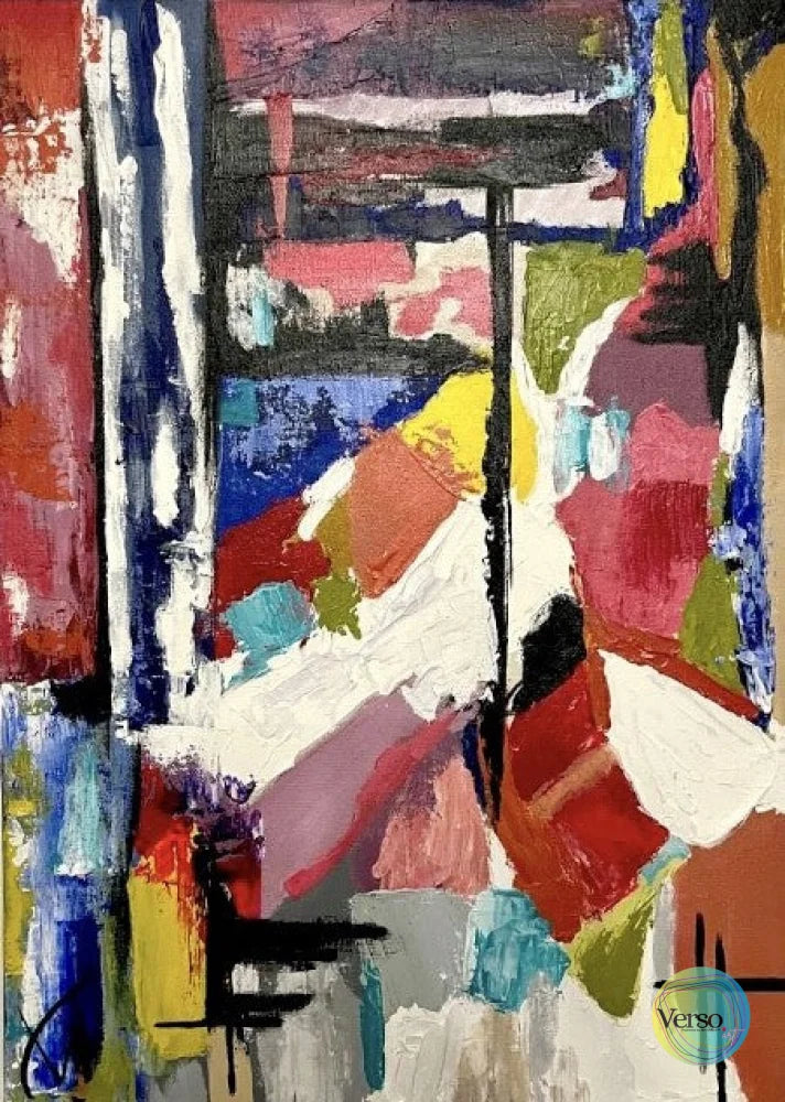 Life of color 50 x 70 cm / Acrylic / Unframed, shipped in a roll