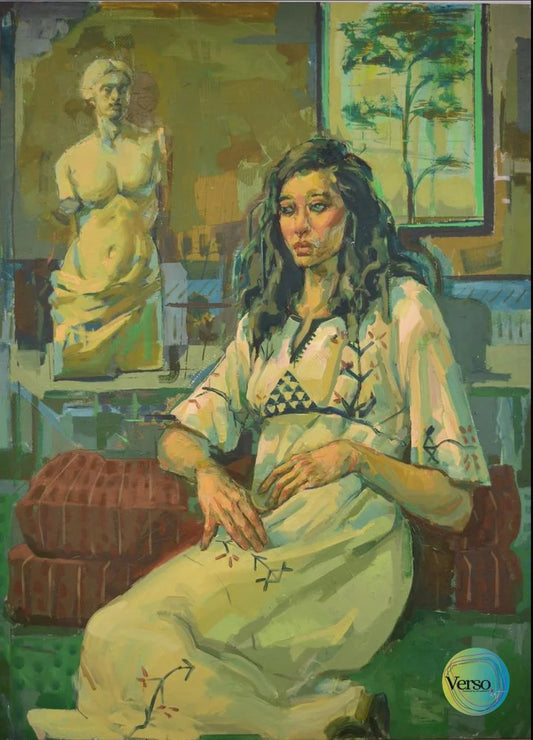 Lookalike 130 x 160 cm / Oil / Unframed, shipped in roll