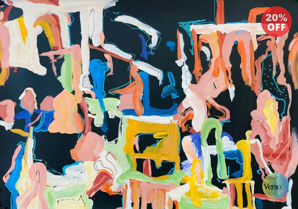 Lovelife 56 x 38 cm / Acrylic / Unframed, shipped in roll