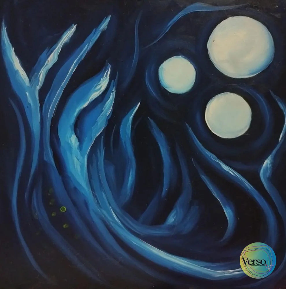 Luces de olvido 20 x 20 cm / Oil / Unframed, shipped in roll