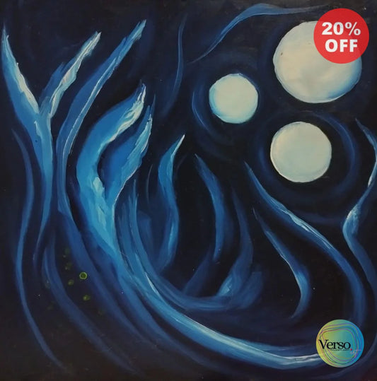 Luces de olvido 20 x 20 cm / Oil / Unframed, shipped in roll