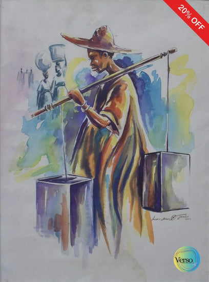 Mai Ruwa 10.5 x 15 cm / Watercolor / Framed, shipped flat