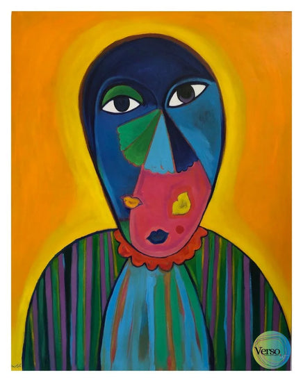 Man 80 x 120 cm / Oil / Unframed, shipped in roll