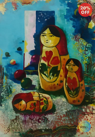 Matroyshka 70 x 100 cm / Oil / Unframed, shipped in roll