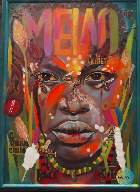 Melao Kaliente 70 x 100 cm / Acrylic / Unframed, shipped in roll