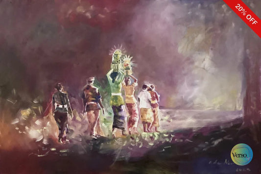 Mepeed 150 x 100 cm / Oil / Unframed, shipped flat