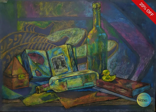 Midnight Memories 70 x 50 cm / Pastel / Unframed, shipped in roll