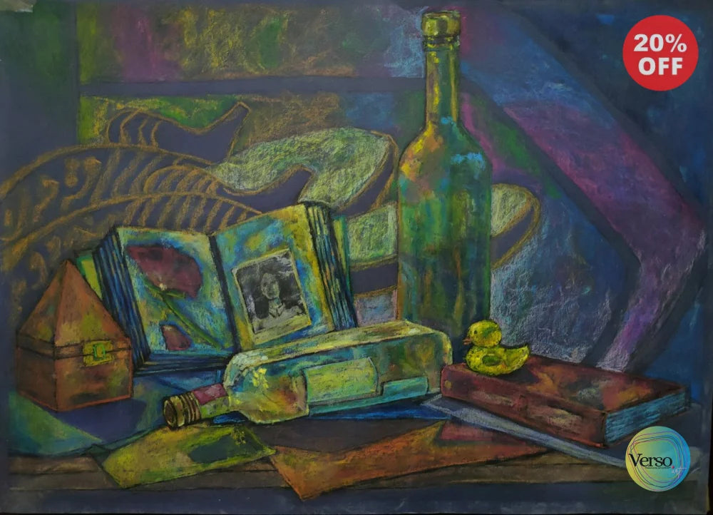Midnight Memories 70 x 50 cm / Pastel / Unframed, shipped in roll