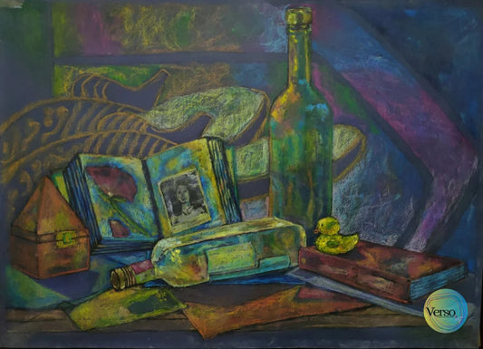 Midnight Memories 70 x 50 cm / Pastel / Unframed, shipped in roll