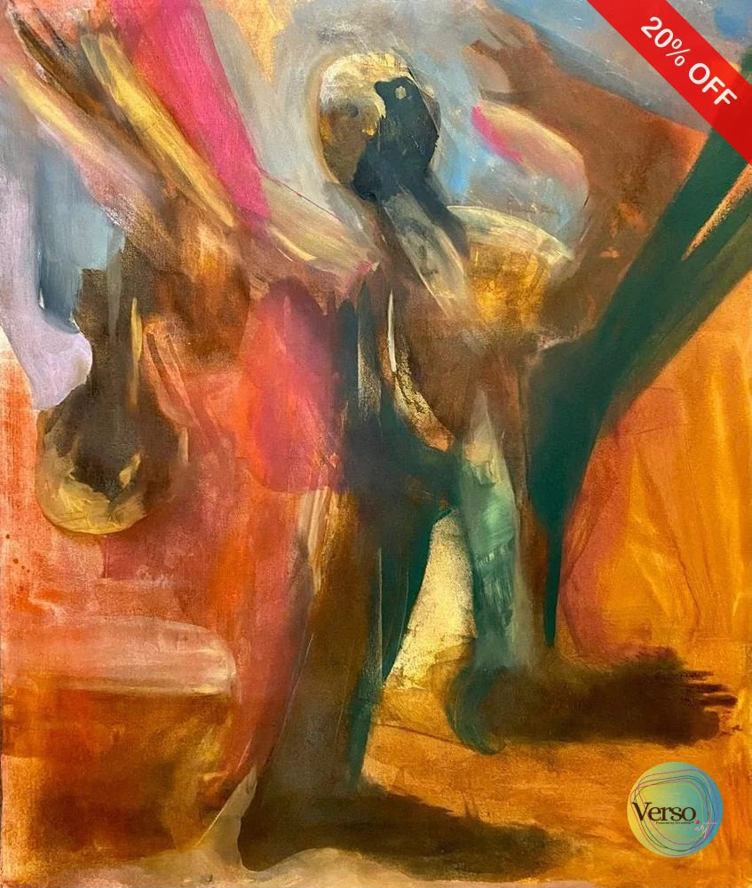 Mirrors 80 x 80 cm / Oil / Unframed, shipped in a roll