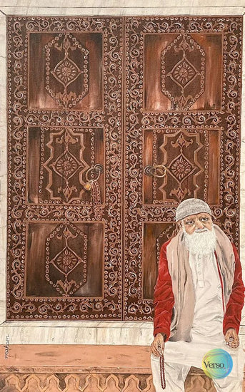 Mirza Sahab 36 x 48 cm / Acrylic / Unframed, shipped in roll
