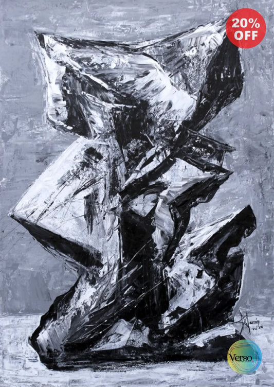 Monolito 50 x 70 cm / Acrylic / Unframed, shipped in roll