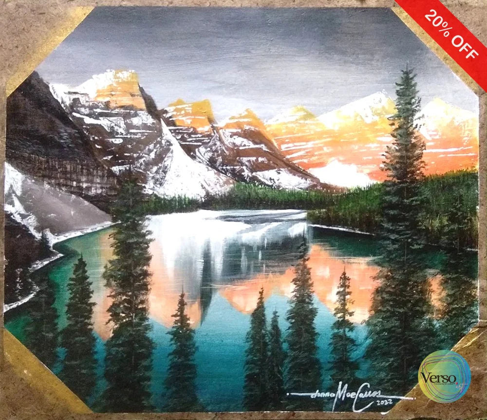 Moraine 24 x 18 inch / Acrylic / Unframed, shipped in roll