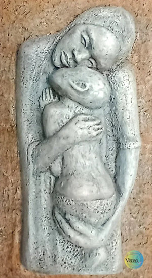 Mother Care 24 x 38 cm / Acrylic / Framed, shipped in a box