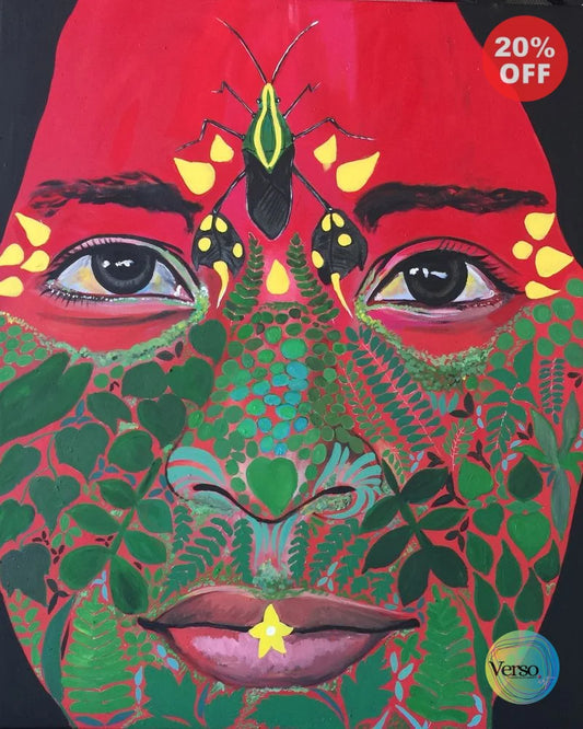 NAINEKÜ Lilia 65 x 80 cm / Acrylic / Unframed, shipped in roll