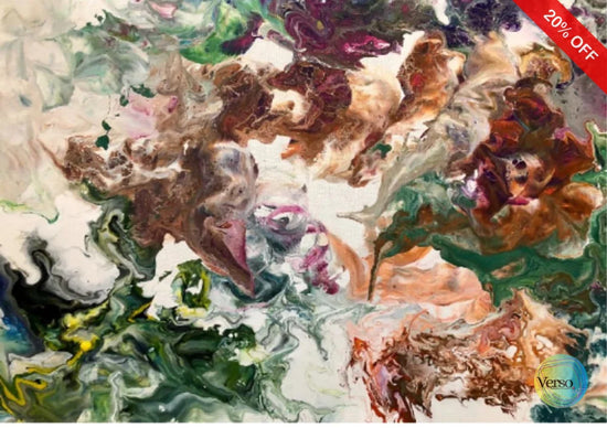 Nebulosa 70 x 50 cm / Acrylic / Unframed, shipped flat