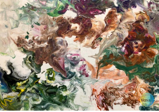Nebulosa 70 x 50 cm / Acrylic / Unframed, shipped flat