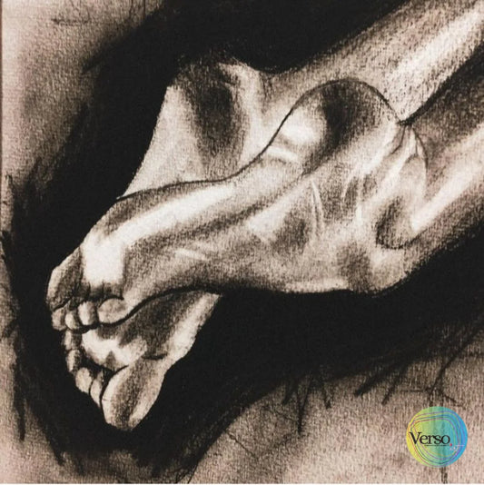 Ngidak Bumi 2 20 x 20 cm / Charcoal / Unframed, shipped in roll