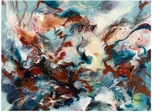 Nightmare - 80 x 60 cm / Acrylic / Unframed, shipped in a roll