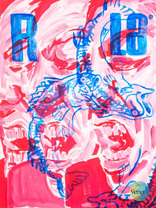 No title 60 x 80 cm / Acrylic / Unframed, shipped in roll