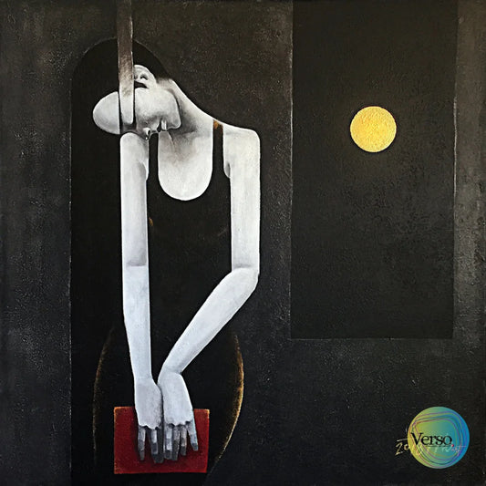 Notebook 80 x 80 cm / Acrylic / Unframed, shipped in roll