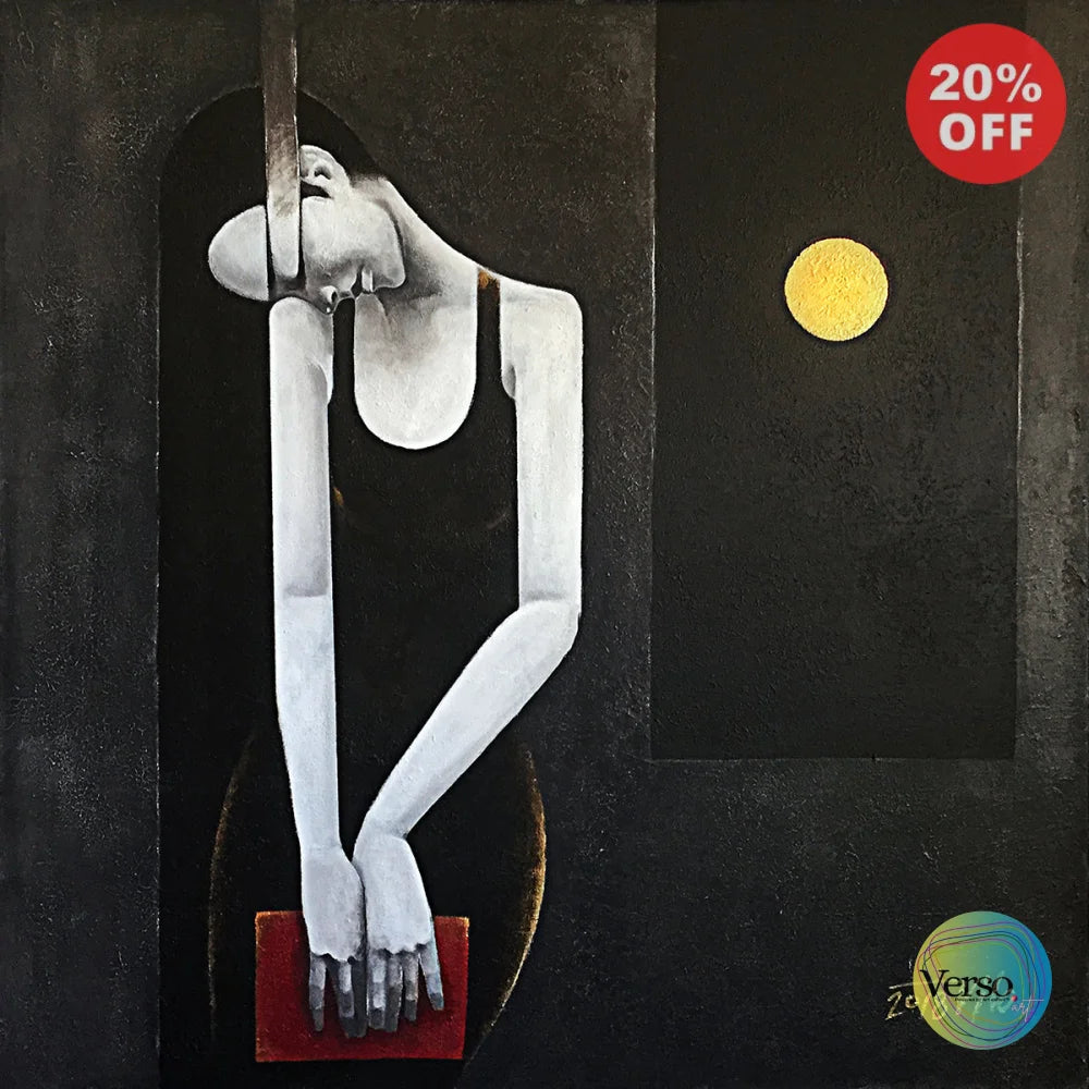 Notebook 80 x 80 cm / Acrylic / Unframed, shipped in roll