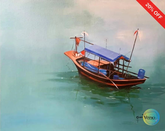 NOUKA 50 x 40 cm / Acrylic / Unframed, shipped in roll