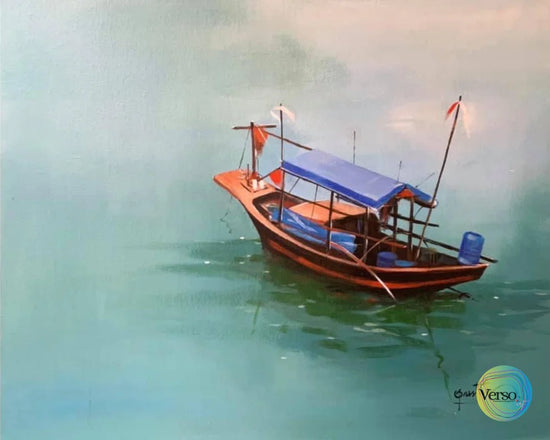 NOUKA 50 x 40 cm / Acrylic / Unframed, shipped in roll