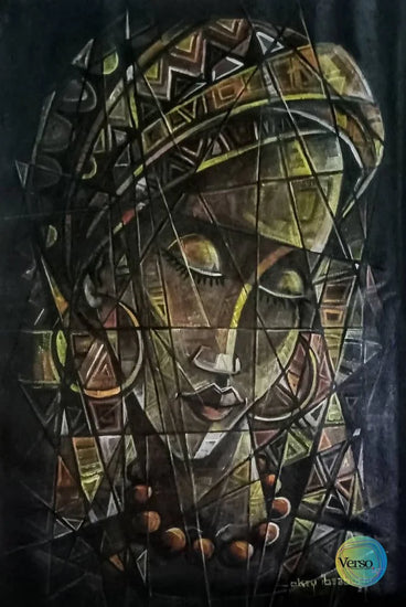 Nwa Ada 24 x 36 cm / Acrylic / Unframed, shipped in roll