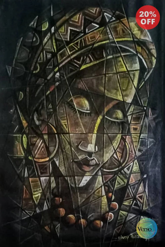 Nwa Ada 24 x 36 cm / Acrylic / Unframed, shipped in roll