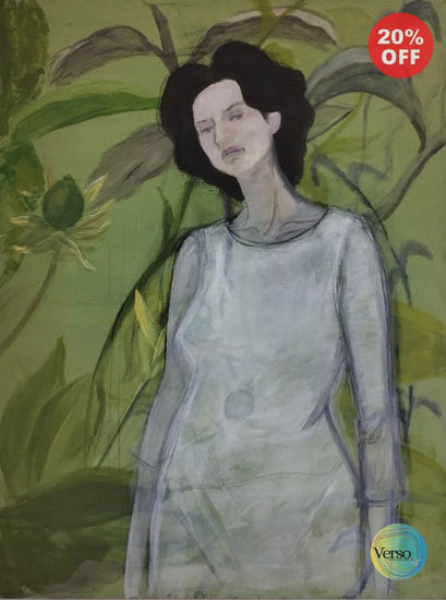 Olive green 80 x 120 cm / Oil / Unframed, shipped in roll