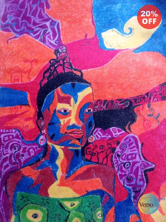 Omo Edo 19.5 x 27.5 cm / Pastel / Unframed, shipped in roll