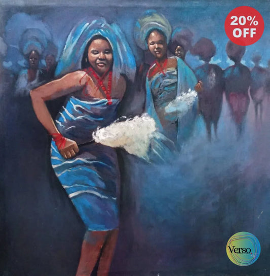 Ondo Dancer 36 x 36 cm / Oil / Unframed, shipped in roll