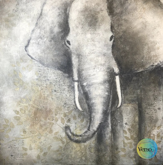 Orígenes IX 50 x 50 cm / Mixed / Unframed, shipped flat