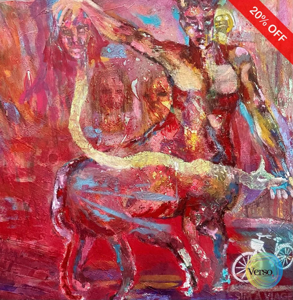 Our inner self 120 x 120 cm / Oil / Unframed, shipped in a roll