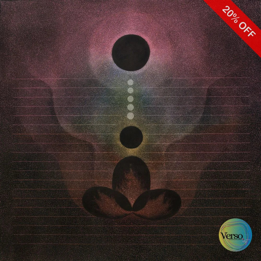 Panchagni 60 x 60 cm / Oil / Unframed, shipped in a roll