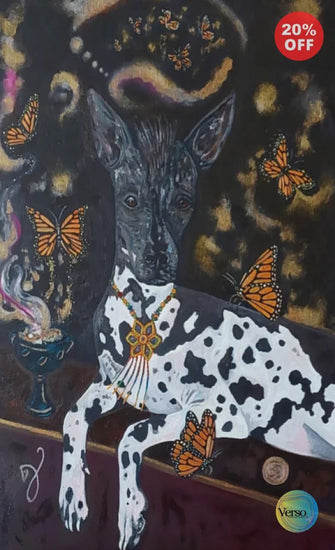 Papalotl 40 x 50 cm / Oil / Unframed, shipped flat