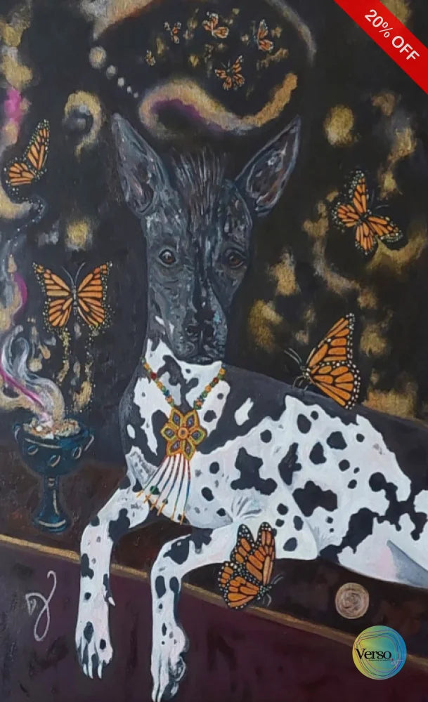 Papalotl 40 x 50 cm / Oil / Unframed, shipped flat