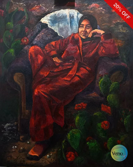 Patience 70 x 100 cm / Oil / Unframed, shipped in roll