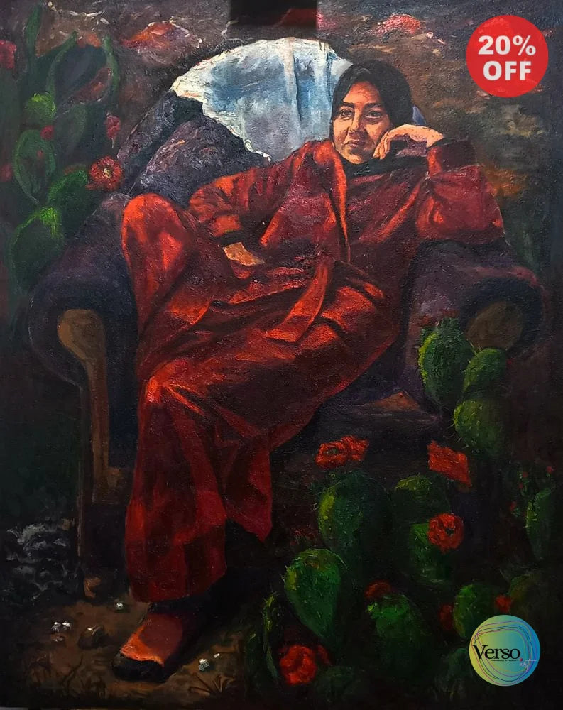 Patience 70 x 100 cm / Oil / Unframed, shipped in roll